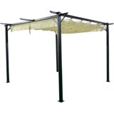  Čelični paviljon, 3x3m, Crni | Eponuda.com