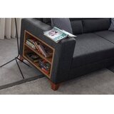 Atelier Del Sofa ugaona garnitura tloft left anthracite | Eponuda.com