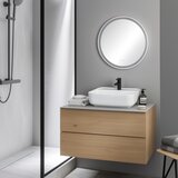  Brilagi-LED grejano ogledalo sa prigušiva i pozadinskim osvetljenjem ALU PRO LED/18W/230V pr.60 cm IP44 mat hrom | Eponuda.com