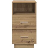 vidaXL Noćni ormarići 2 kom s 2 ladice artisan hrast 36x36x68 cm | shoptok.hr
