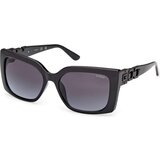 Guess GU00265-H 01B ONE SIZE (55) Črna/Siva Cene