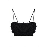 Trendyol Limited Edition Black 3D Floral Bustier | shoptok.hr