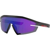 Prada Linea Rossa PS03ZS 1BO05U ONE SIZE (44) Črna/Vijolična | Shoptok.si