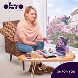  Okto set za modeliranje u drvenom okviru 21 x 21 cm inspiracija | shoptok.hr