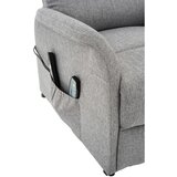 Livetastic MASAŽNI STOL, siva kovina, tekstil | Shoptok.si