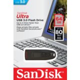 San Disk ultra 64GB USB3.0 črn spominski ključek | Shoptok.si