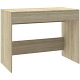 Maison Chic Pisalna miza - pisarniška miza - Računalniška miza sonoma hrast 101x50x76,5 cm iverna plošča, (21785142) Cene