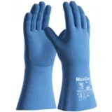MaxiChem Cut latex duga plava rukavica 35 cm vel