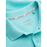 Ombre Men's BASIC single color pique knit polo shirt - mint | Shoptok.si