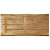 Stolna ploča sa živi rub 90x40x3,8 cm masivno grubo drvo manga | shoptok.hr