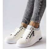Gemre White wedge sneakers Birmingham | Shoptok.si
