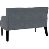  Chesterfield klupa Tamno siva 112 x 65,5 x 75 cm Baršun | Eponuda.ba