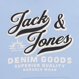 Jack & Jones Puloverji JJELOGO SWEAT HOOD Modra | Shoptok.si