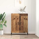  Kreveta Staro drvo 69,5 x 34 x 90 cm Obrađeno drvo i čelik | shoptok.hr