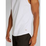 Calvin Klein Jeans Majice brez rokavov WOVEN LABEL TANK J30J327283 Bela | Shoptok.si