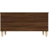  Klubska mizica rjavi hrast 90x44,5x45 cm inženirski les, (20712427) | Shoptok.si