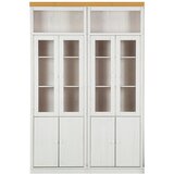 Støraa Bela vitrina iz masivnega bora 148x223 cm Anita – Cene