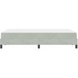  Krevet s opruga kutije Svijetlo siva 120 x 200 cm tkanina | shoptok.hr