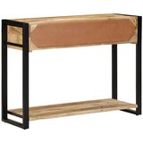  Konzolni stol 100x35x75 cm Puno grubo drvo Mango | shoptok.hr