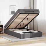  Okvir kreveta s madracem Ostalo 2 kom. Siva PVC 120 x 200 cm | Shoptok.si