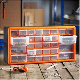 Vonhaus Organizator 30 delni, oranžno črn | Shoptok.si