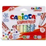 Carioca Stamperello Felt Tip Pens - 12 kos. | Shoptok.si