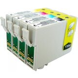 Epson T0615 , T0611 do T0614 , komplet 4 kompatibilne kartuše Cene