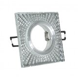 Mitea Lighting M206049 ugradna svetiljka transparentna+kristali kvadratna | ePonuda.com