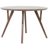Light & Living Smeđi okrugli blagovaonski stol s pločom stola od bagrema ø 140 cm Quenza – | shoptok.hr