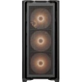 Cougar | MX600 Black | PC Case | Mid Tower / Mesh Front Panel / 3 x 140mm + 1 x 120mm Fans / Transparent Left Panel | Eponuda.ba