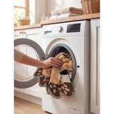 Hanse Home Oranžna/rjava pralna/ročno tkana bombažna otroška preproga 120x125 cm Snuggle Roary – | Shoptok.si
