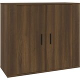 Maison Chic Komoda - Predalnik rjav hrast 80x33x70 cm inženirski les, (21718564) | Shoptok.si