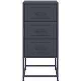 vidaXL Noćni ormarići 2 kom antracit 36 x 39 x 78 cm čelični | shoptok.hr