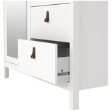 Tvilum Bijeli ormar s ogledalom 102x199x58 cm Madrid – | shoptok.hr