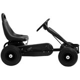  Go-Kart s Pedalama i Pneumatskim Gumama crni | shoptok.hr