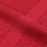  Brisače 10 kos rdeča 100x200 cm 360 g/m² 100% bombaž, (21822818) | Shoptok.si