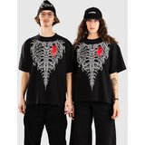 A Lost Cause Caged Boxy T-shirt limo black Cene