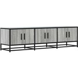 vidaXL TV ormarić sivi Sonoma 150x35x41 cm Konstruirano drvo i metal | shoptok.hr