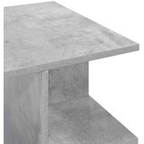  Klubska miza Betonsko siva 87 x 50 x 45 cm Konstruirano leseno, (5000295387) | Shoptok.si