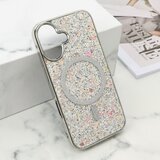  Futrole glam glow magsafe za iphone 16 (6.1) srebrna ( F121195 ) | ePonuda.com