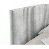Maison de Rêve Svetlo siva boxspring postelja s prostorom za shranjevanje 200x200 cm Bergamo – | Shoptok.si