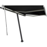  Samostojeća tenda na ručno uvlačenje 350 x 250 cm antracit | shoptok.hr