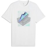 Puma Muška majica kratkih rukava Graphic Sneaker, Bela Cene