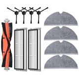 INORCO 1C 1T Dodatki za robotski sesalnik za F9 Hepa filter Glavna stranska krtača Mop Cloth Black, (21848544) Cene