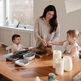Mushie kutija za malicu s priborom s priborom sage | shoptok.hr