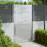  Vrtna vrata 100 x 200 cm od nehrđajućeg čelika