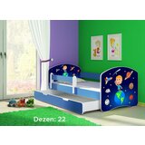 ACMA dečiji krevet ii 140x70 f + dušek 6 cm BLUE22 Cene