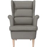 vidaXL Fotelja smeđesiva 74x84x100 cm od tkanine | shoptok.hr