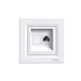 Schneider Asfora, kom. uticnica 1xRJ45, cat.6 UTP, bela Electric EPH4700121
