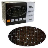 Denis 200 LED, zavesa, belo svetlo